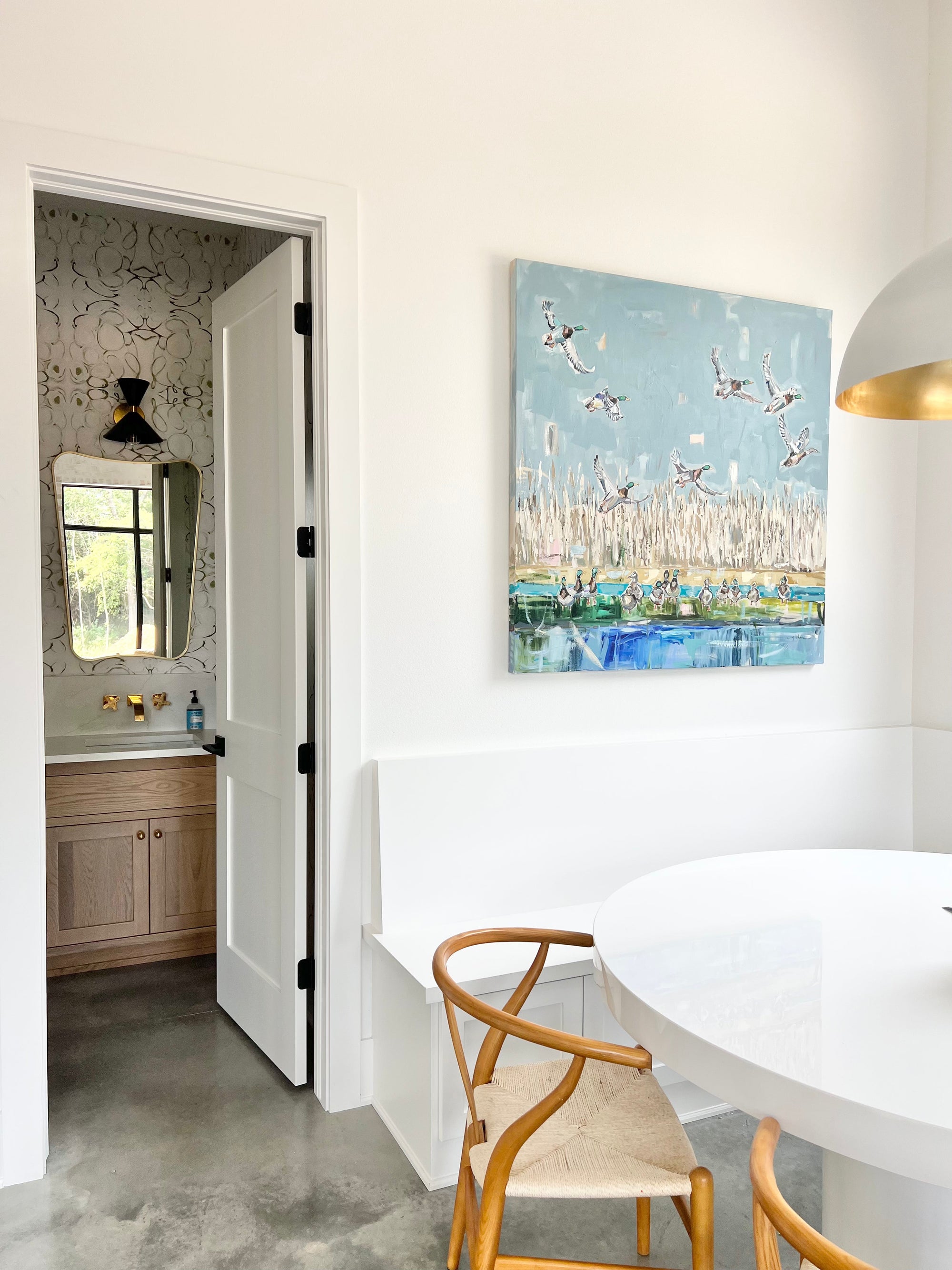 "Duck Season" on canvas by Chelsea McShane Art - product image 2 for Resin Society