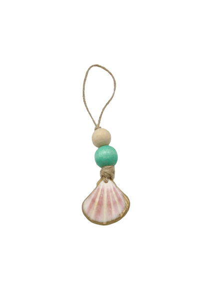 Coastal Mint - Scallop Shell Ornament by The Gilded Shell
