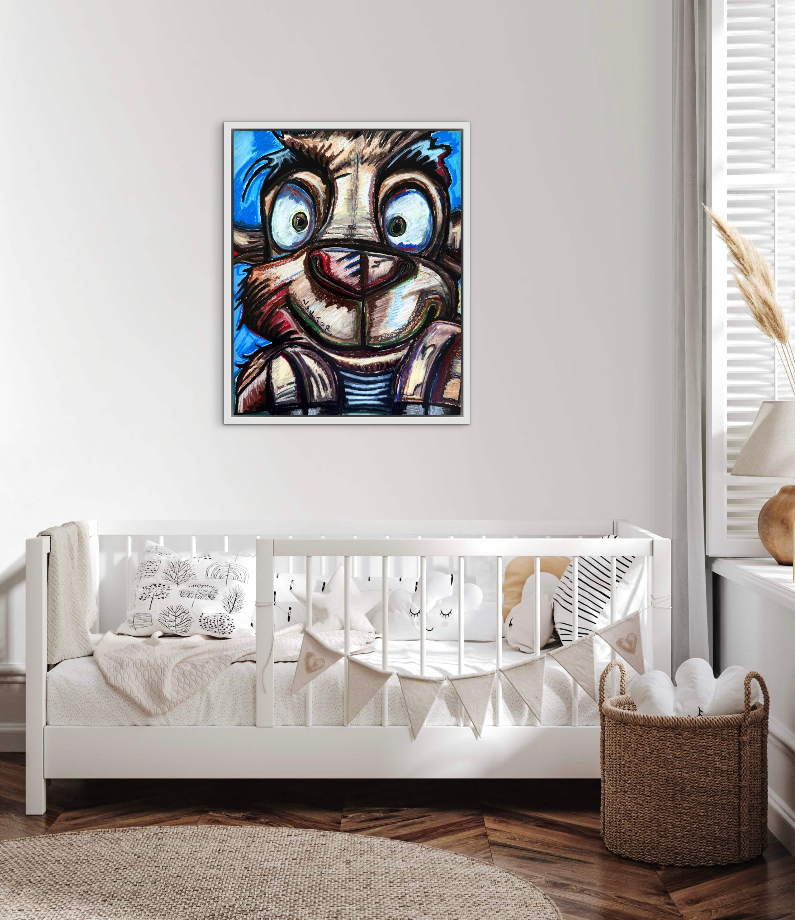 Cute Baby Goat - Art Prints detail image - Resin Society