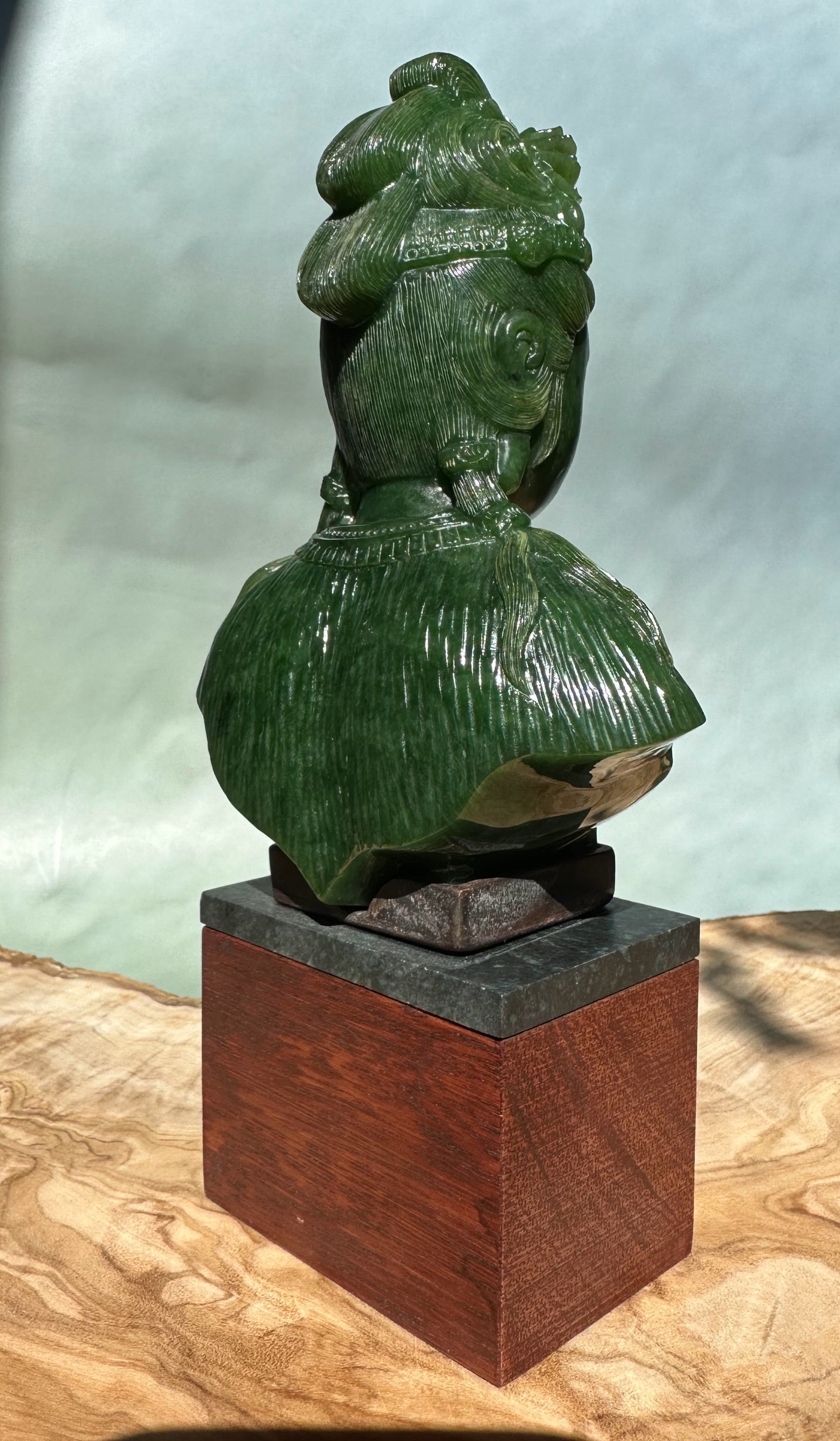 Guanyin Statue, 5" by Jade Mine - product image 4 for Resin Society