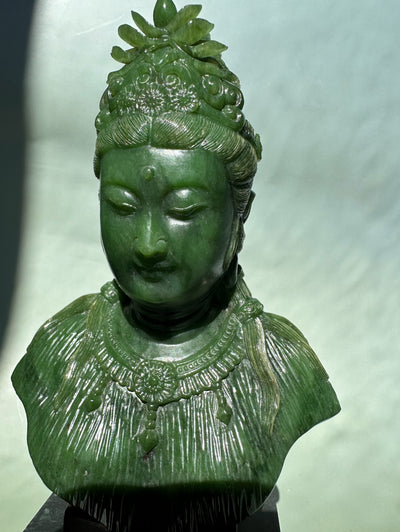 Guanyin Statue, 5" by Jade Mine - product image 2 for Resin Society