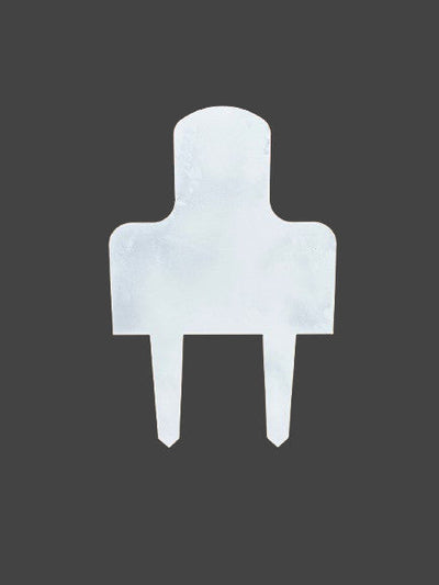 Battle Rifle Target silhouette made of steel with integrated ground stakes