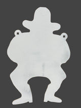 Cowboy Silhouette 18x29 inches SR500 steel shooting target