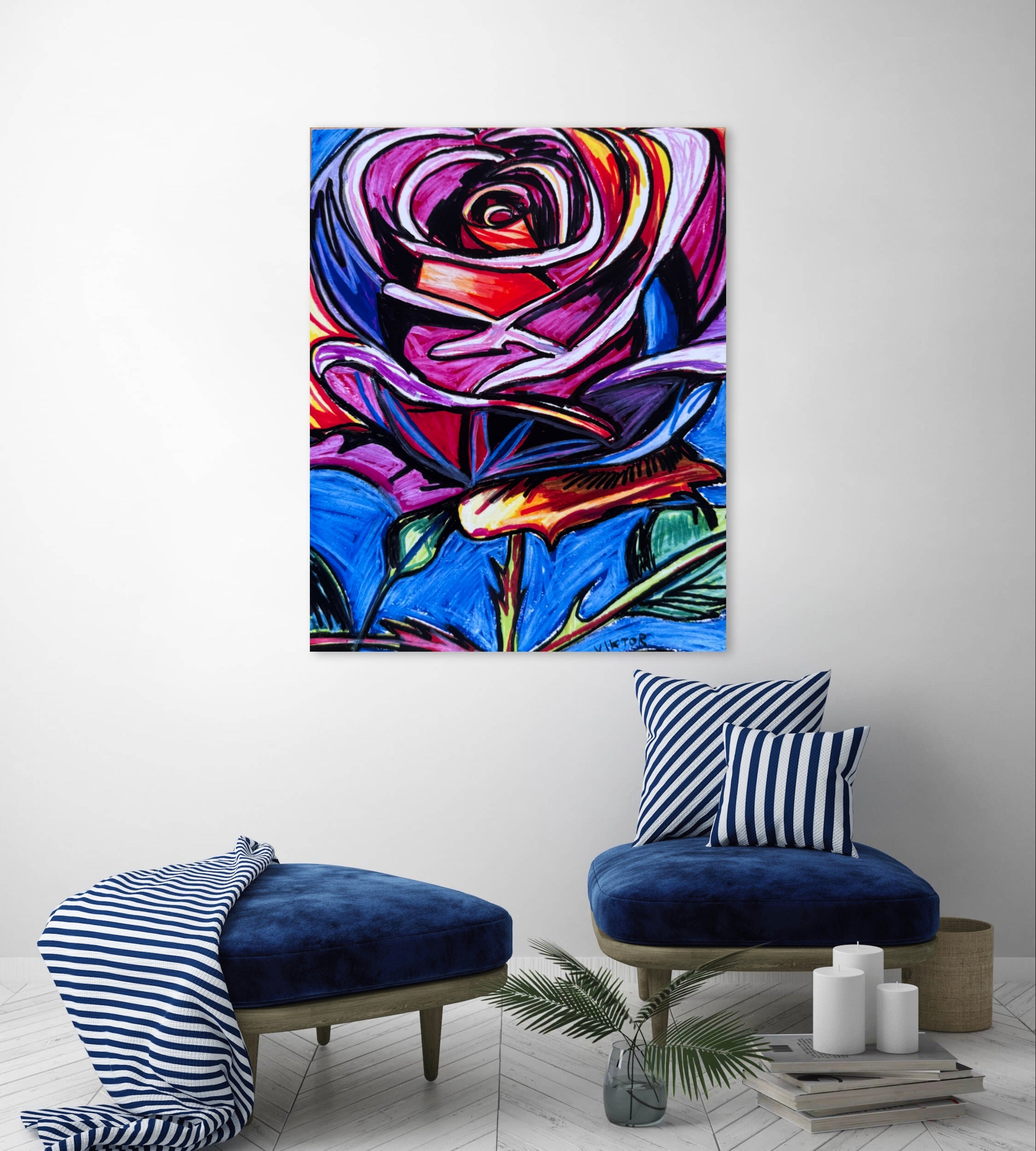 Rose - Art Prints detail image - Resin Society