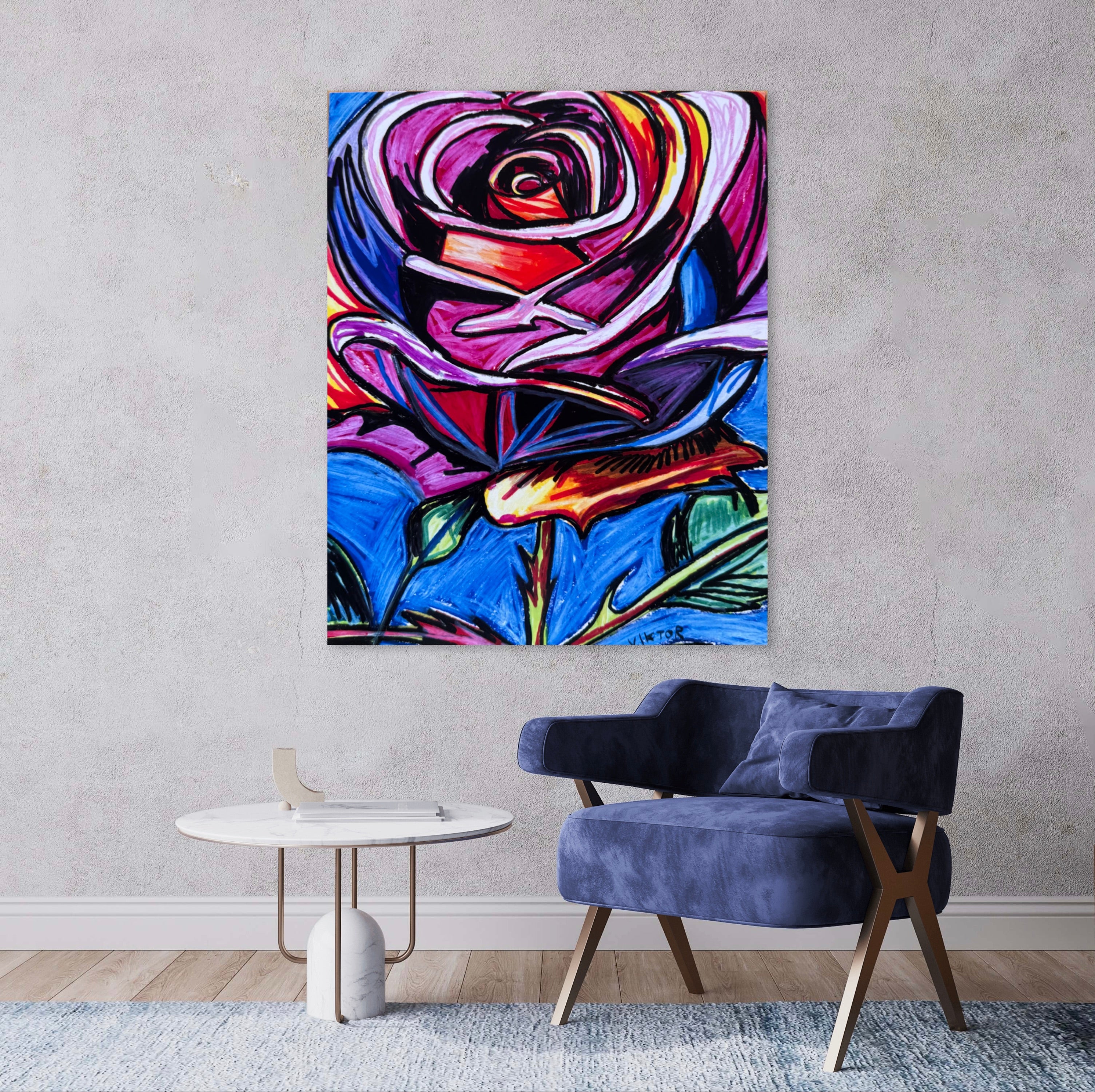 Rose - Art Prints detail image - Resin Society