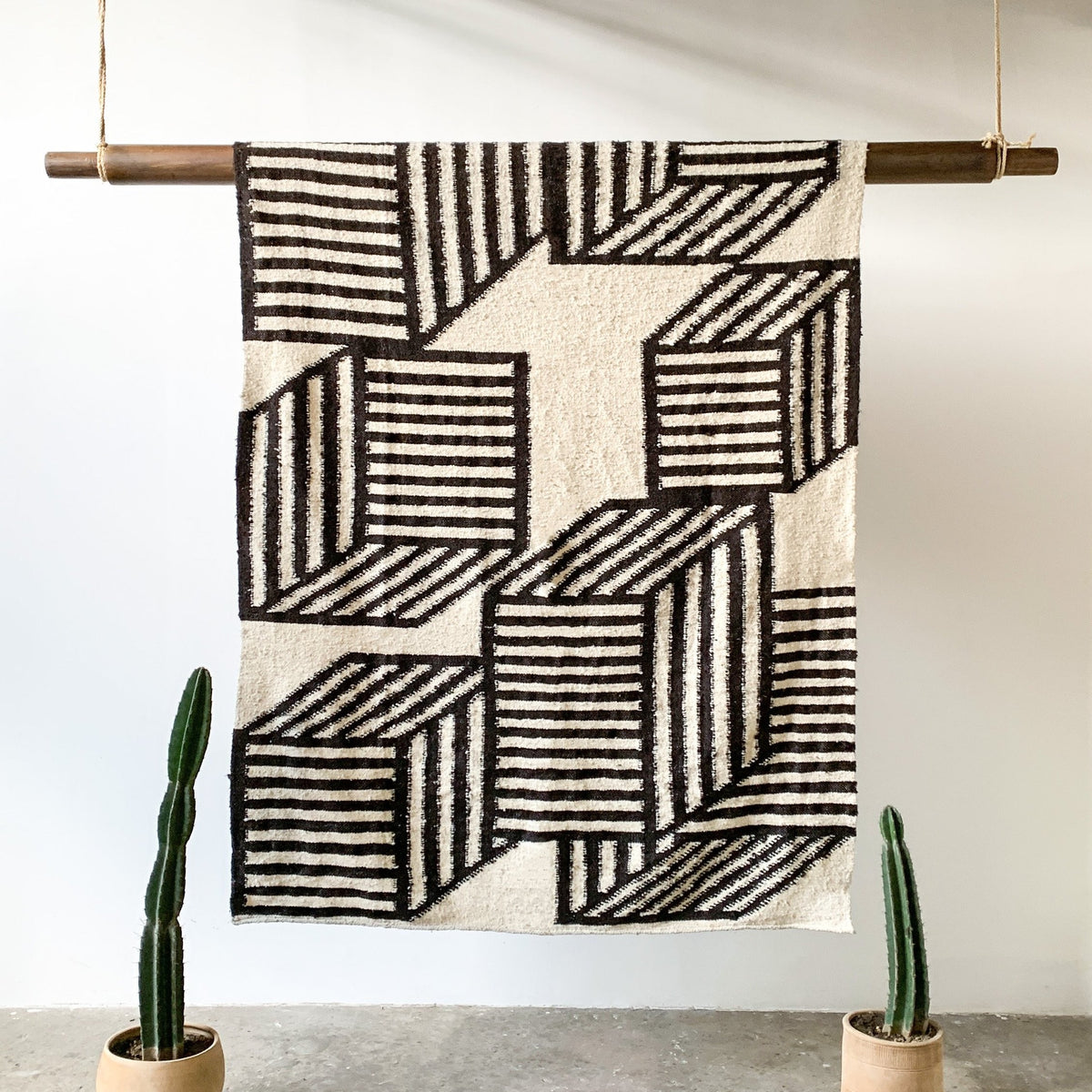 Cubos Wool Rug by Diego Olivero Studio from MESO