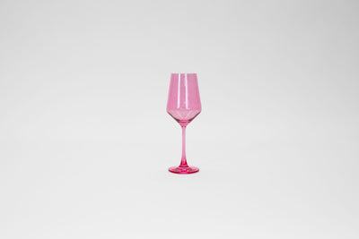 Bubblegum Pink - Stemless Colored Wine Glass
