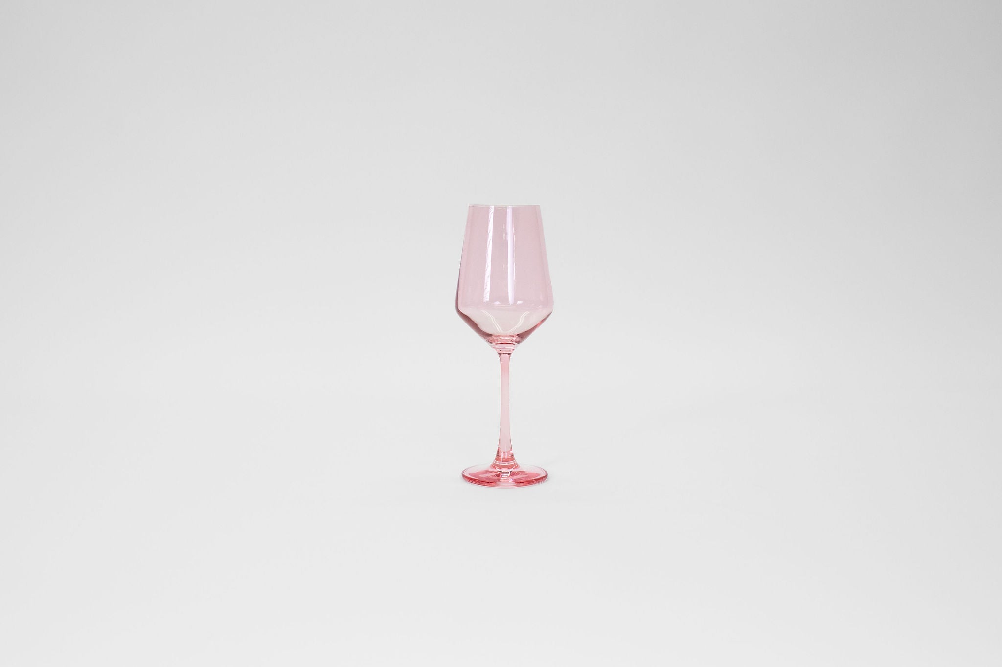 Tickle Me Pink - Stemless Colored Wine Glass