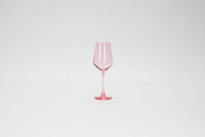 Tickle Me Pink - Stemless Colored Wine Glass