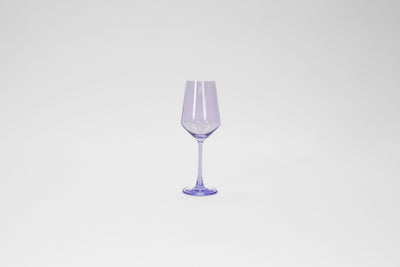 Lady Lavender - Stemless Colored Wine Glass