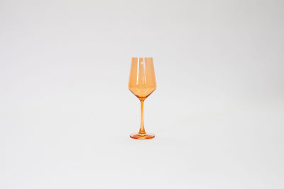 Creamsicle - Stemless Colored Wine Glass