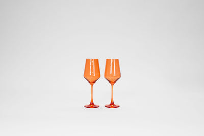 Aperol Orange - Stemless Colored Wine Glass
