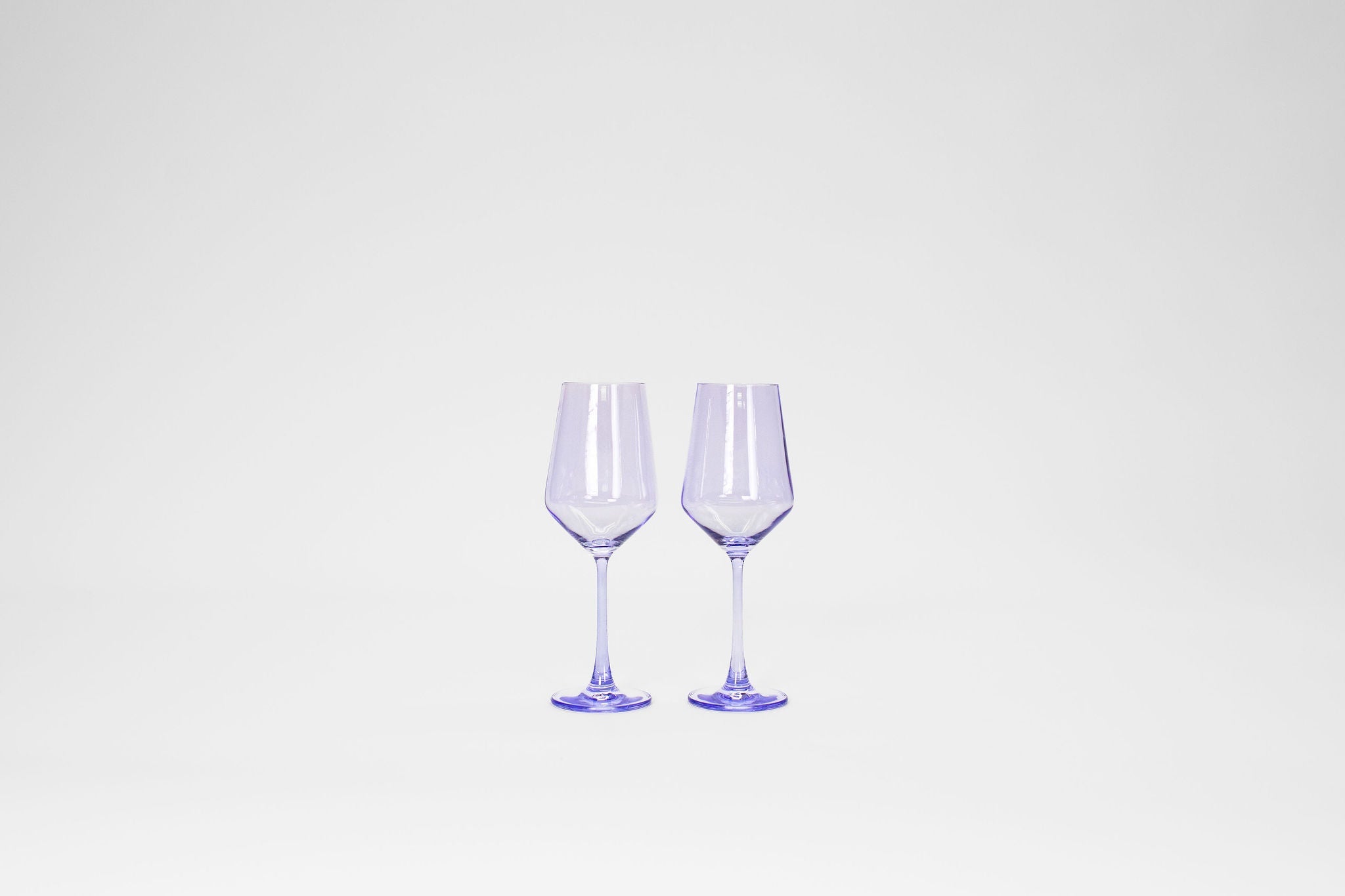 Lady Lavender - Stemless Colored Wine Glass