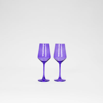 Veri Peri Purple - Colored Wine Glass