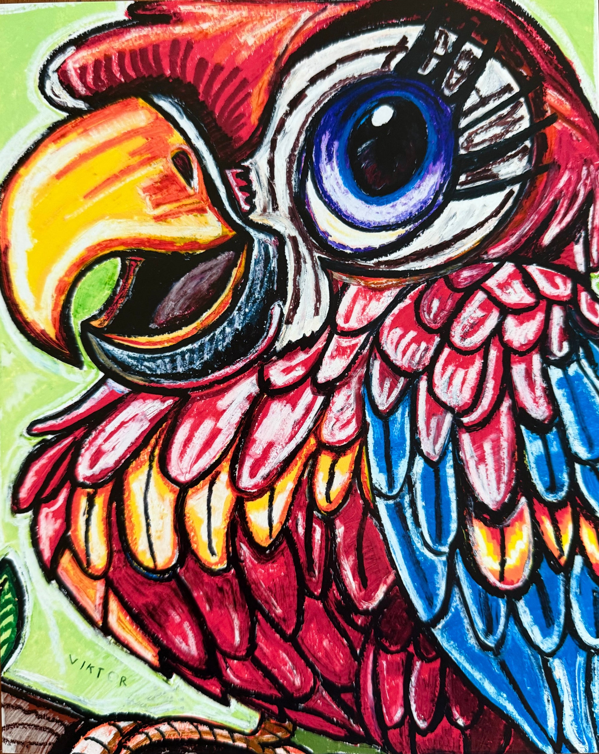 Vibrant Vigor - Art Prints by Vichy's Art - Resin Society