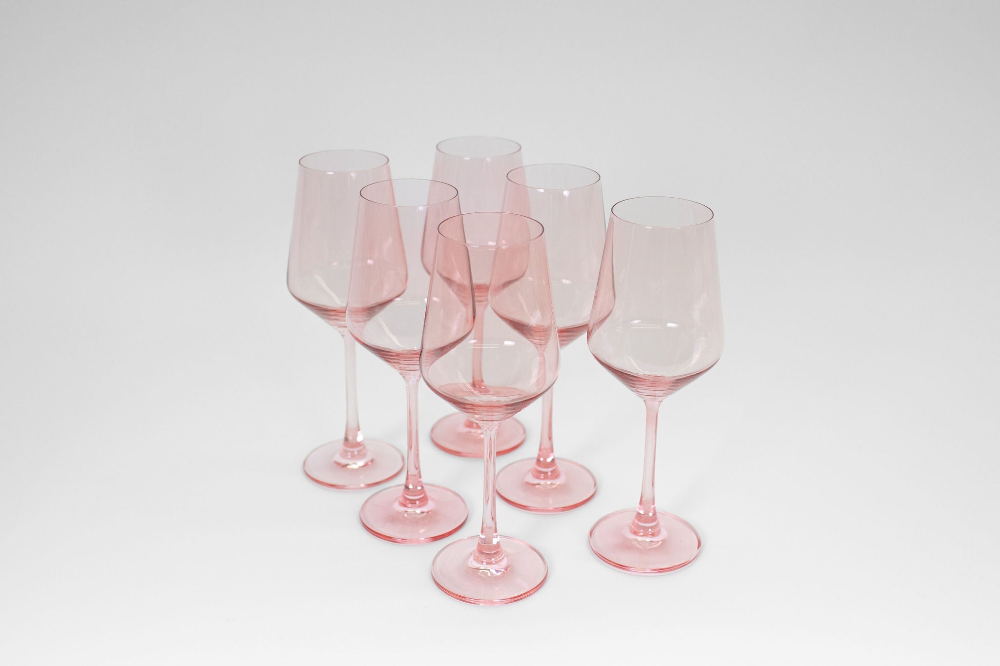 Tickle Me Pink - Stemless Colored Wine Glass