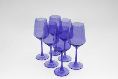 Veri Peri Purple - Colored Wine Glass