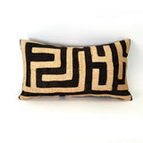 Kuba Cloth Pillow Cover - Rectangular by Mbare Ltd - main product image for Resin Society