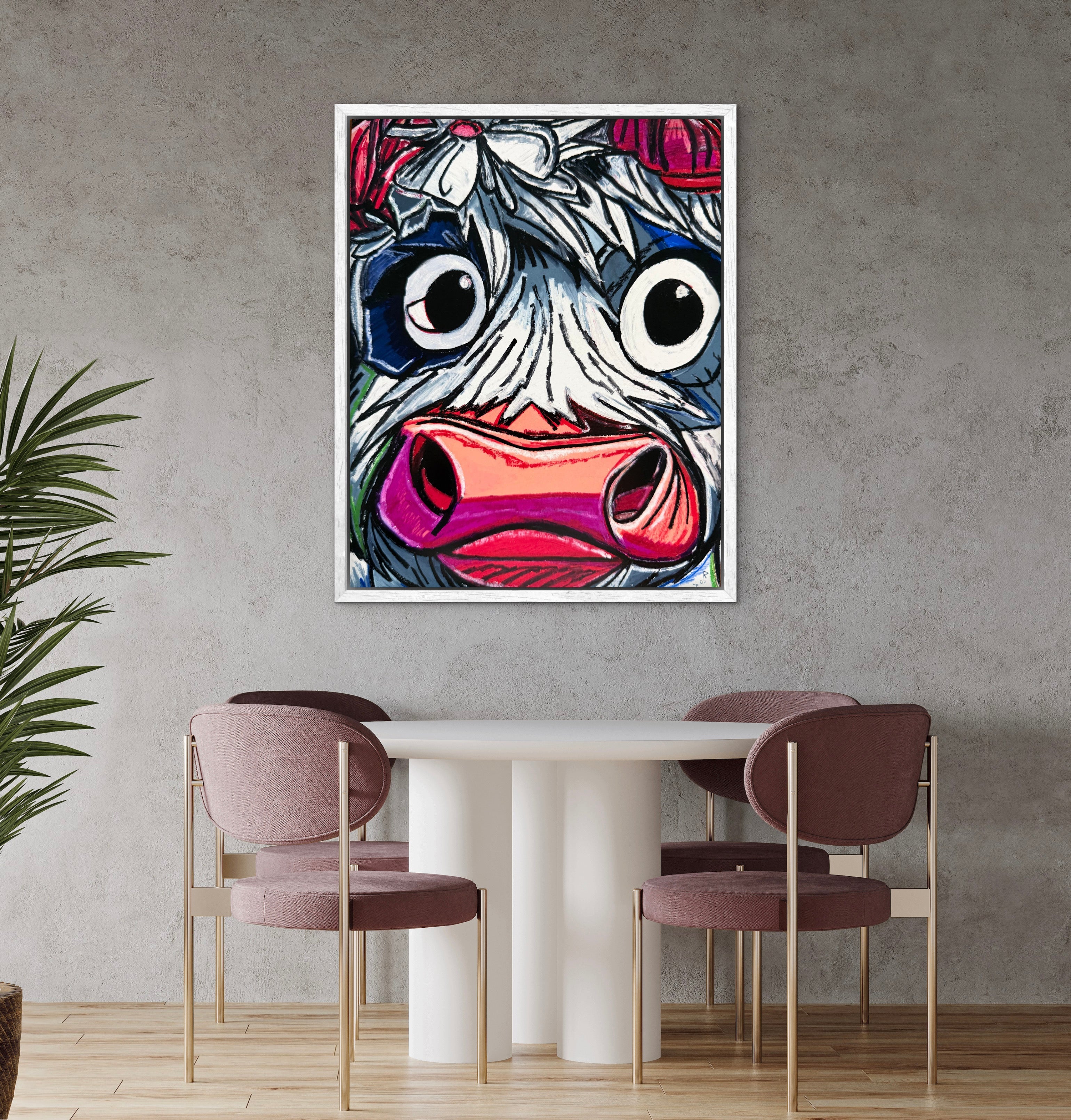 Melissa The Cow - Art Prints detail image - Resin Society