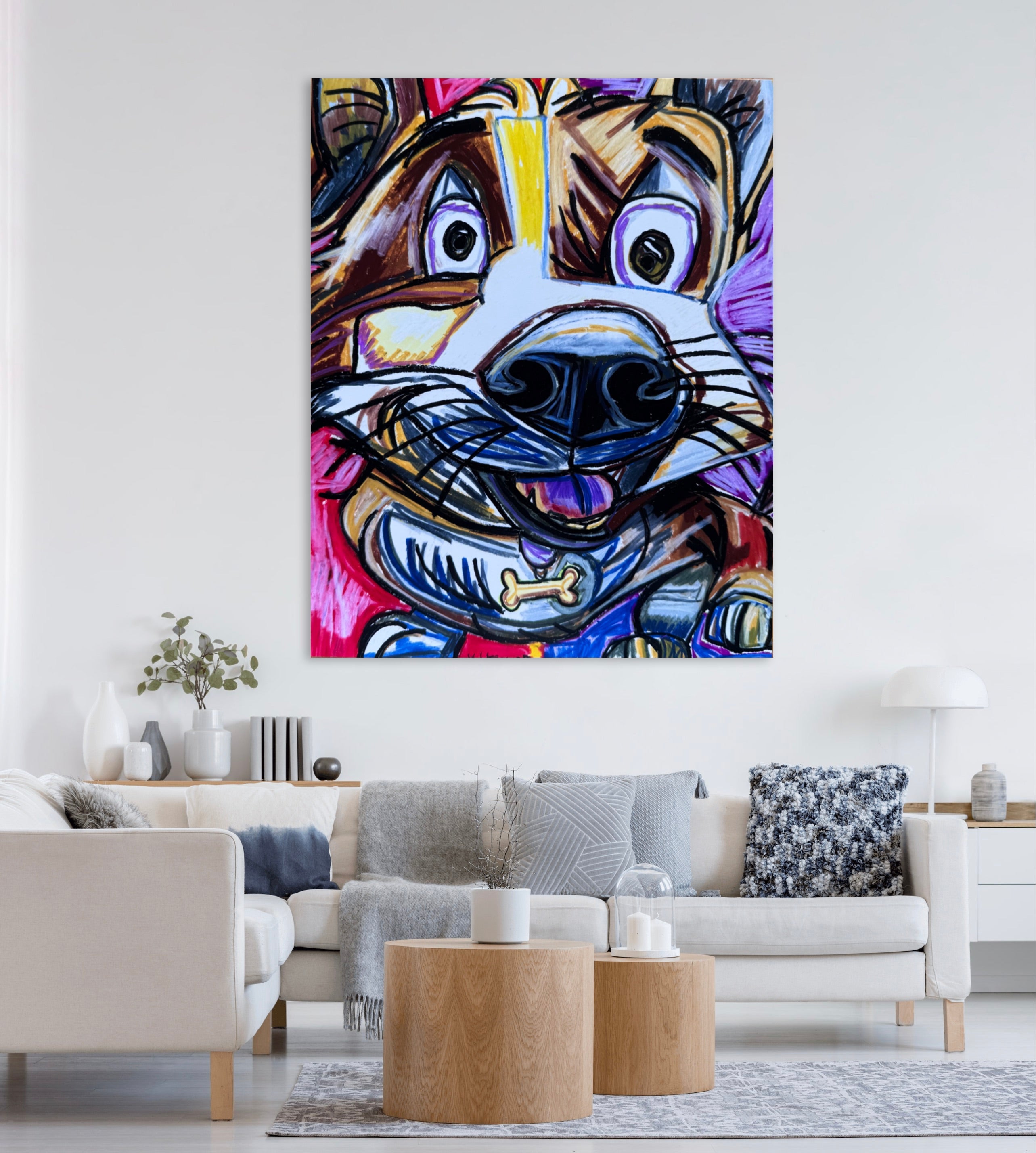 Funny Corgi - Art Prints detail image - Resin Society