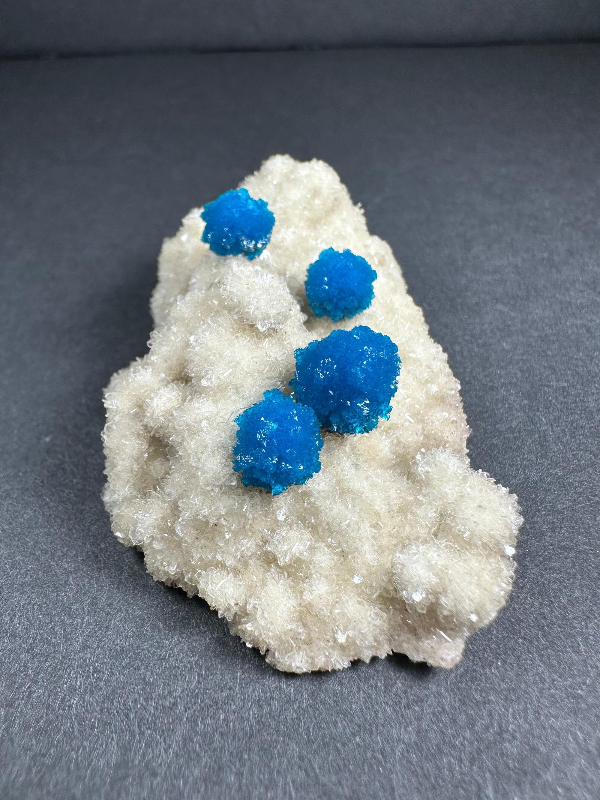 Cavansite with Stilbite on Matrix from Pune, Maharashtra, India by Rare Earth Gallery - main product image for Resin Society