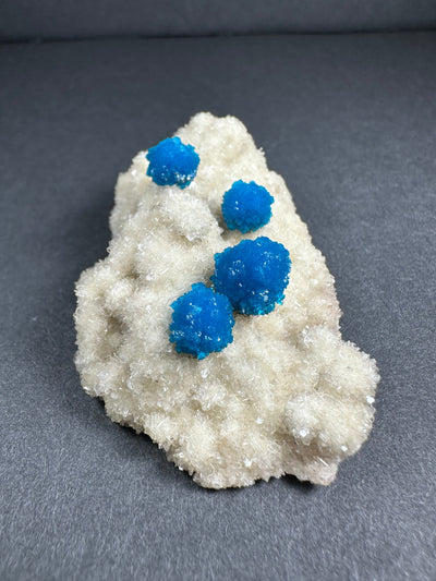 Cavansite with Stilbite on Matrix from Pune, Maharashtra, India by Rare Earth Gallery - main product image for Resin Society