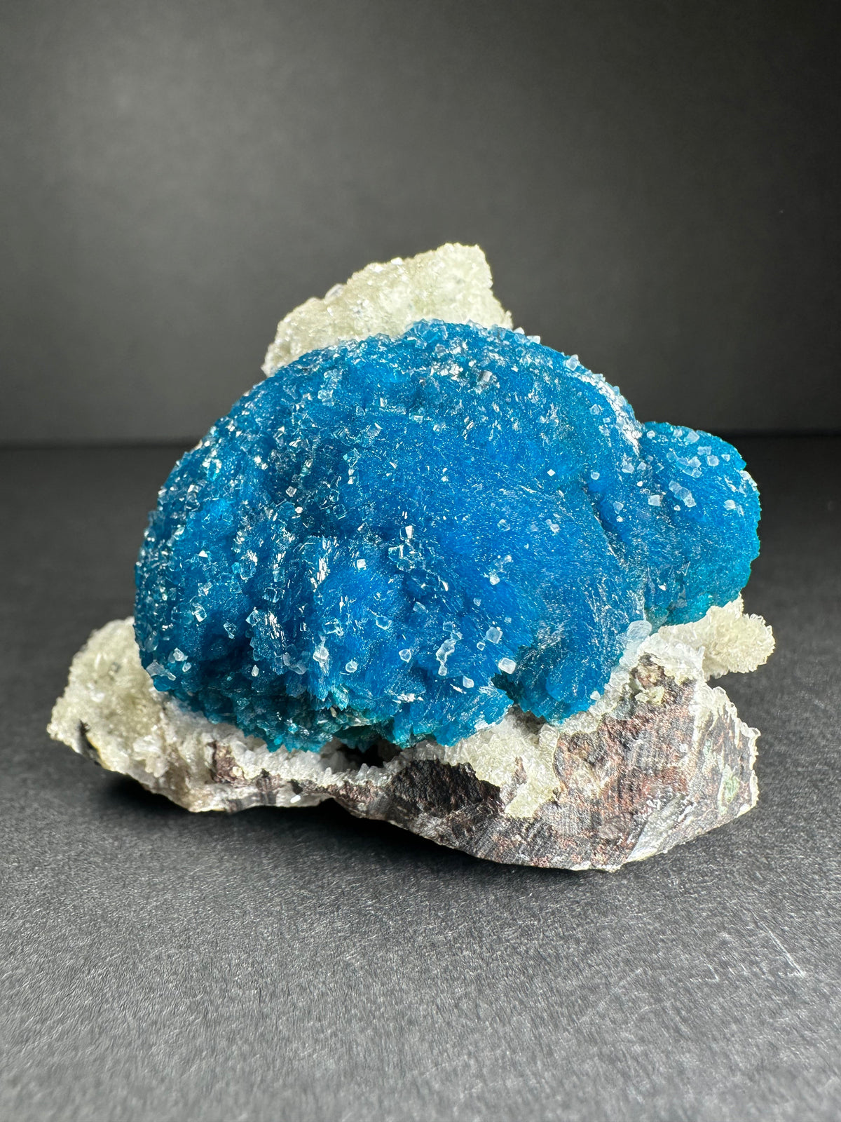 Cavansite with Stilbite on Matrix from Pune, Maharashtra, India by Rare Earth Gallery - main product image for Resin Society