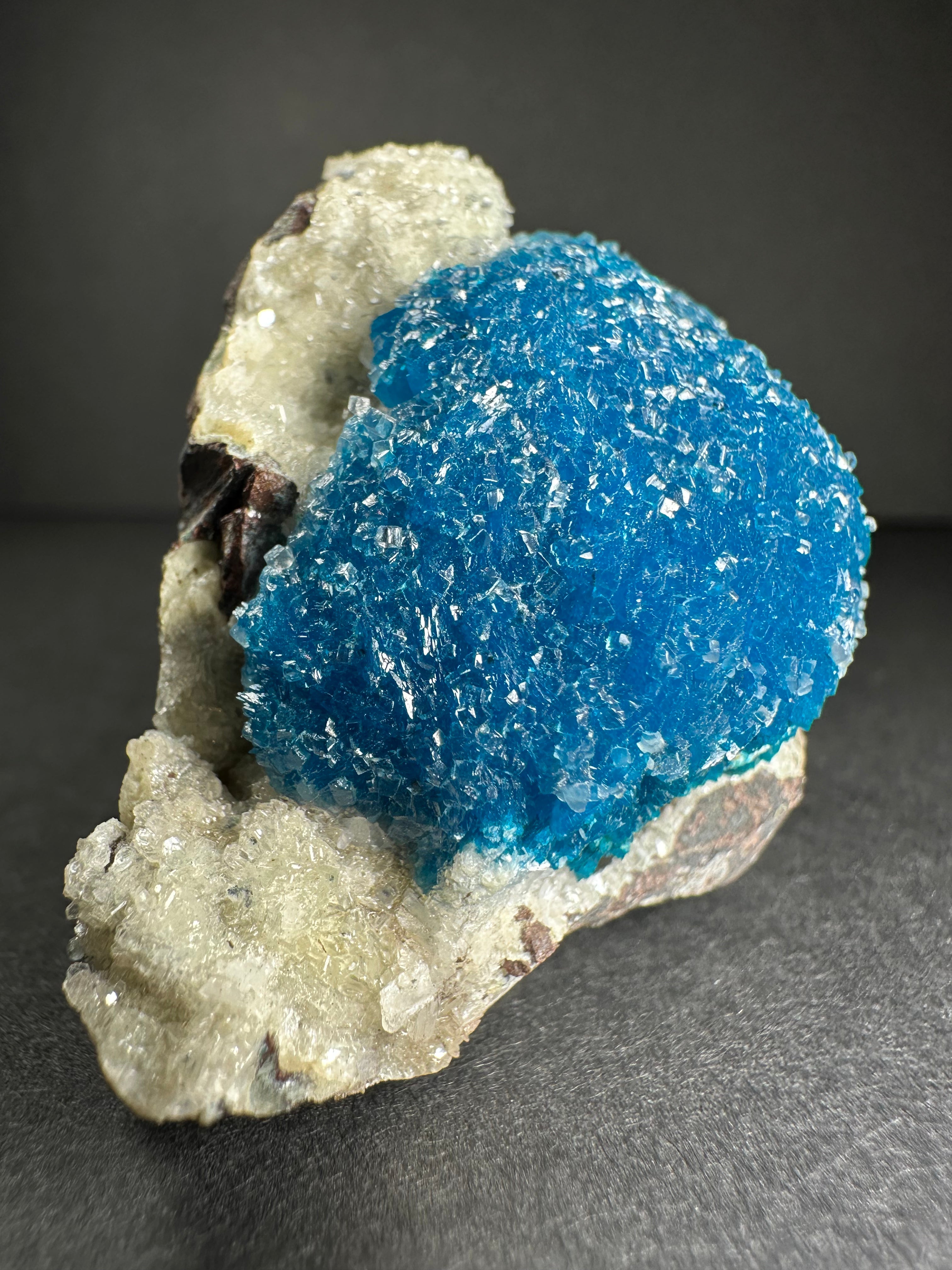 Cavansite with Stilbite on Matrix from Pune, Maharashtra, India by Rare Earth Gallery - product image 4 for Resin Society