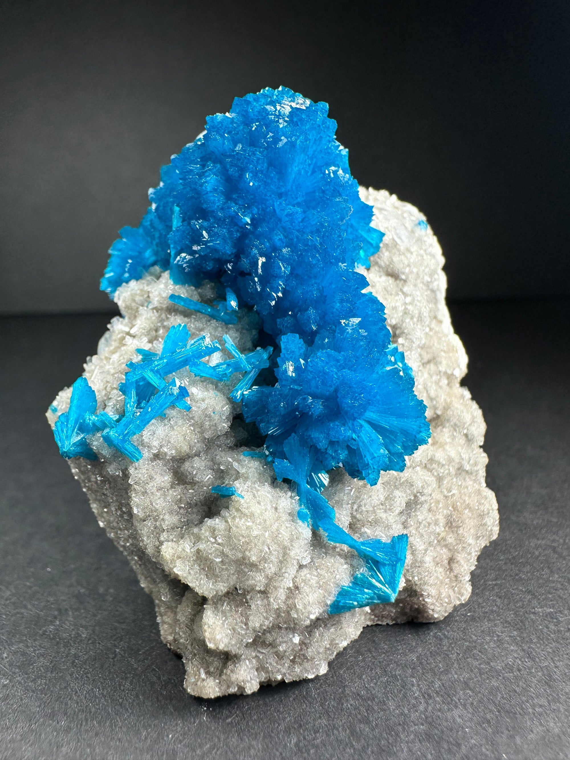 Cavansite with Stilbite on Matrix from Pune, Maharashtra, India by Rare Earth Gallery - main product image for Resin Society
