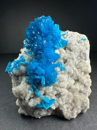 Cavansite with Stilbite on Matrix from Pune, Maharashtra, India by Rare Earth Gallery - product image 2 for Resin Society