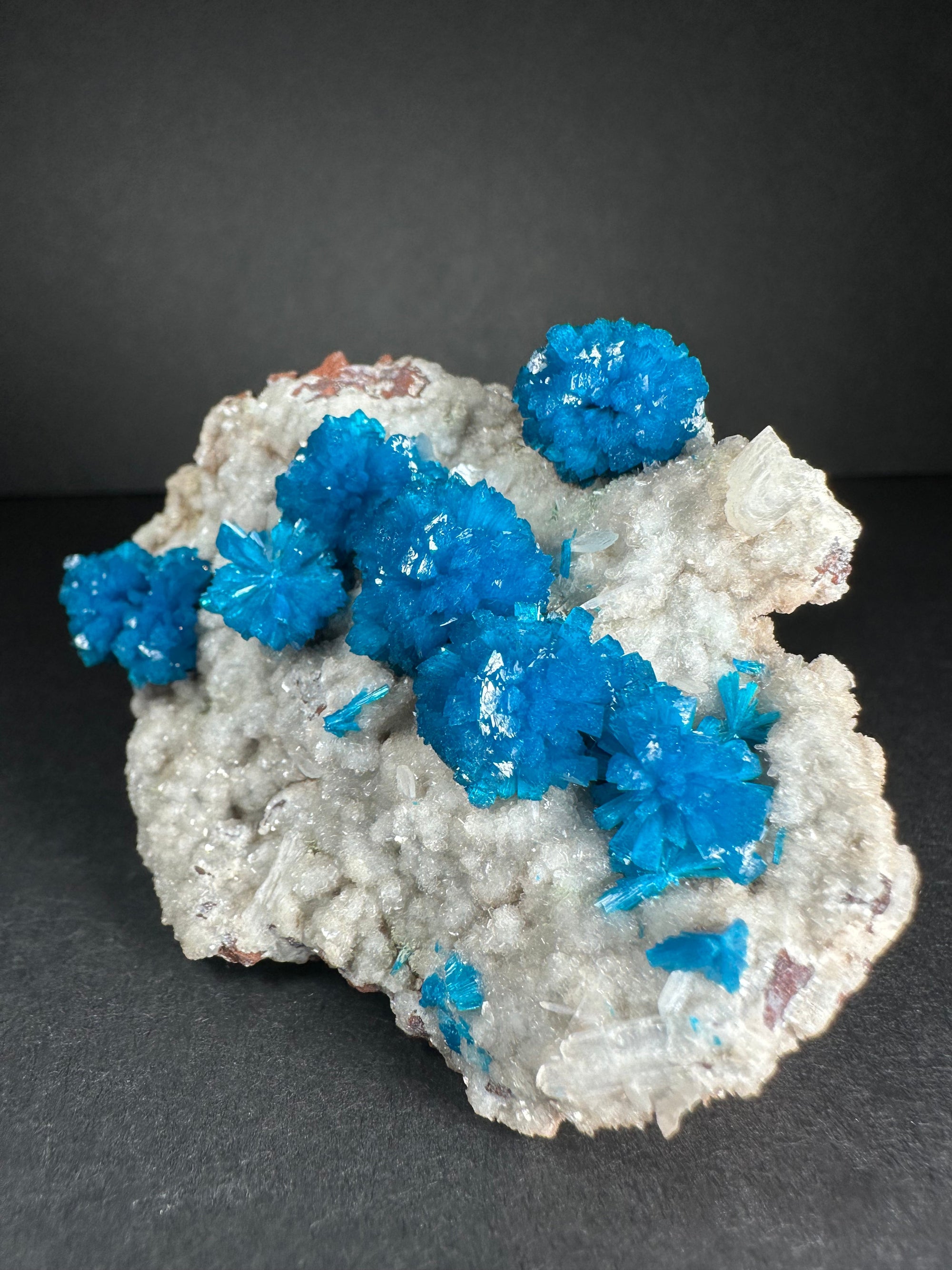 Cavansite with Stilbite on Matrix from Pune, Maharashtra, India by Rare Earth Gallery - main product image for Resin Society