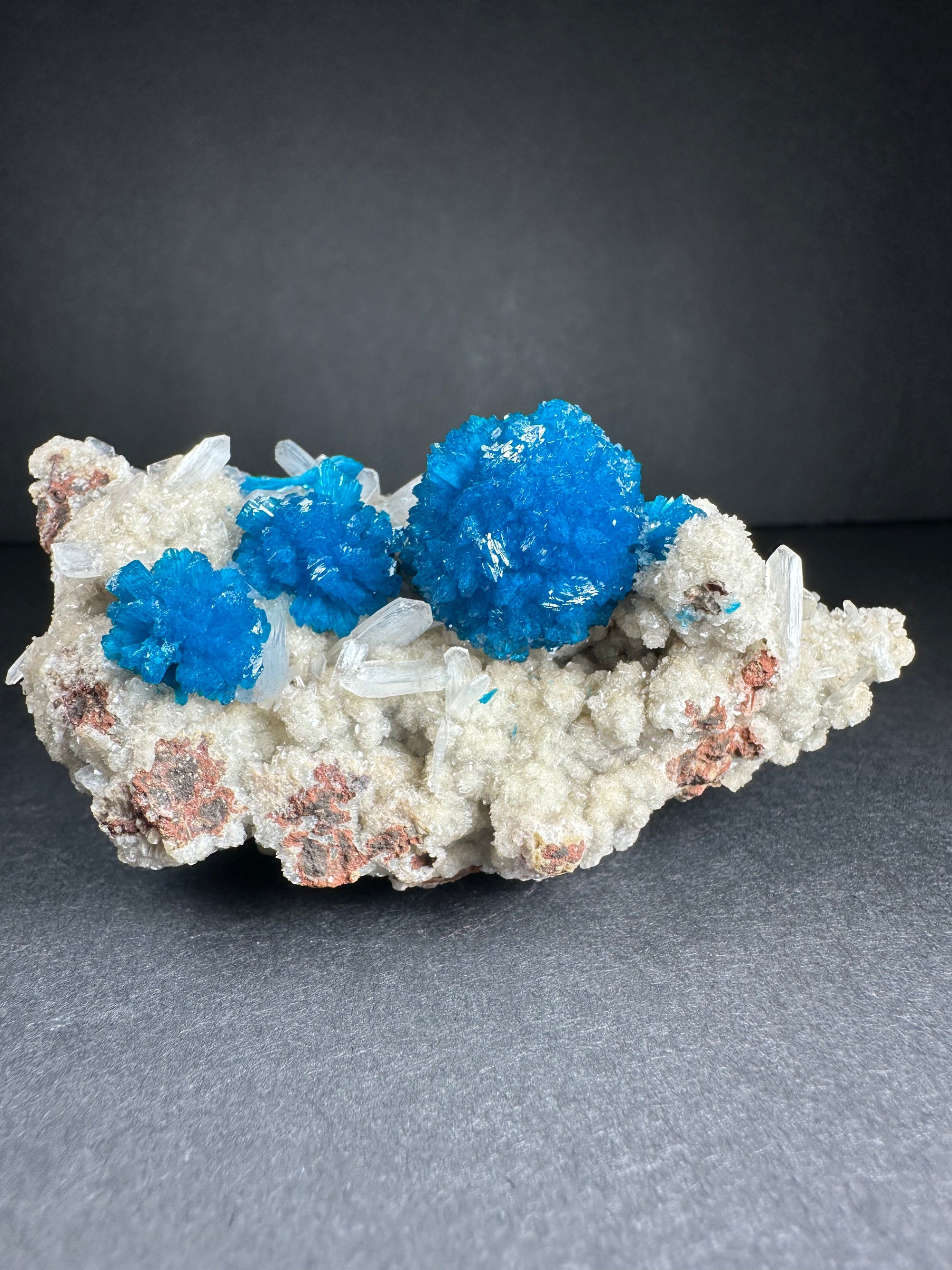Cavansite with Stilbite on Matrix from Pune, Maharashtra, India by Rare Earth Gallery - main product image for Resin Society