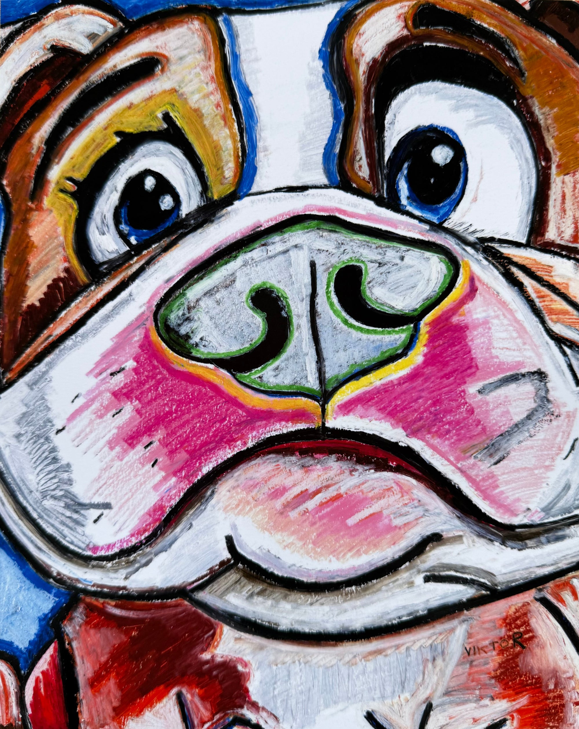 Cute Buddy - Art Prints by Vichy's Art - Resin Society