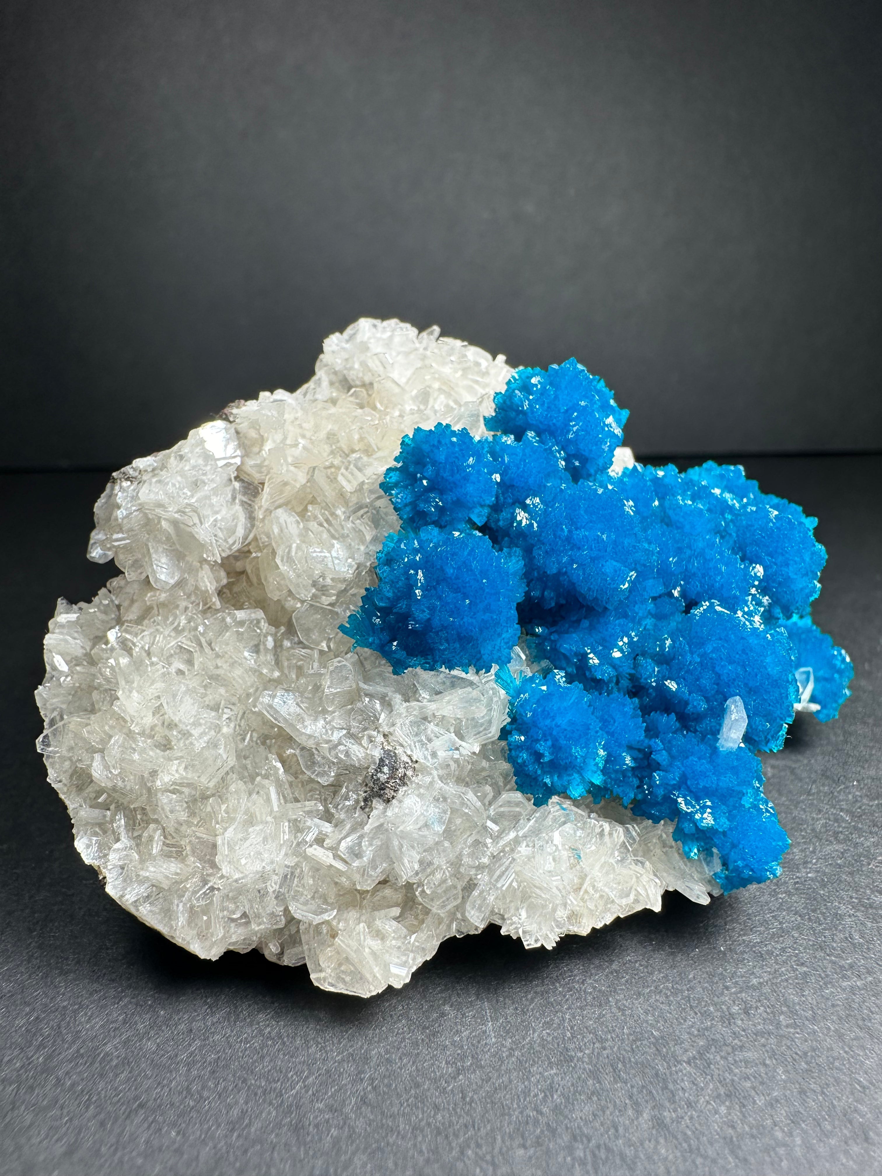 Cavansite with Stilbite on Matrix from Pune, Maharashtra, India by Rare Earth Gallery - product image 2 for Resin Society