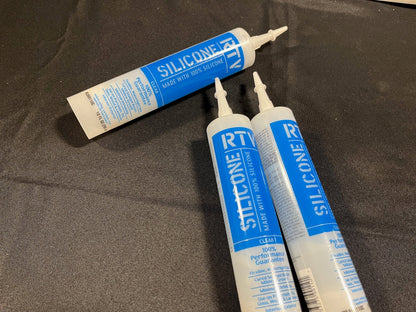 Tube of 100% silicone sealant by Ahonui Artisans