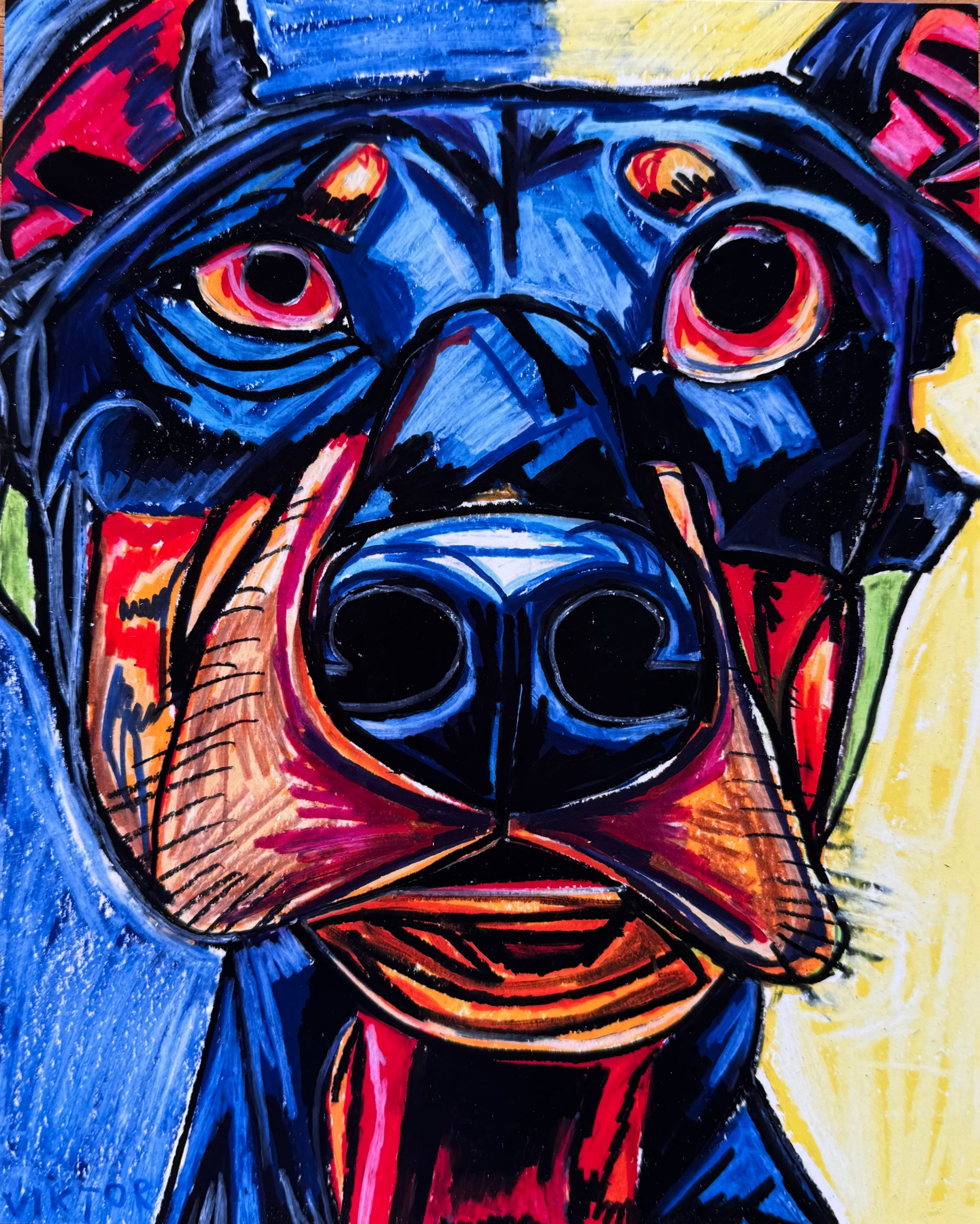 Dobermann - Art Prints by Vichy's Art - Resin Society