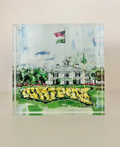 The Clubhouse Acrylic Tabletop Art
