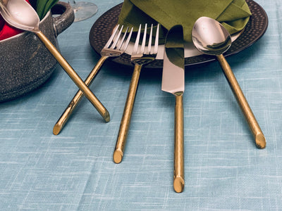 Vibhsa Golden Silverware Flatware set of 30 pieces by Vibhsa - product image 5 for Resin Society