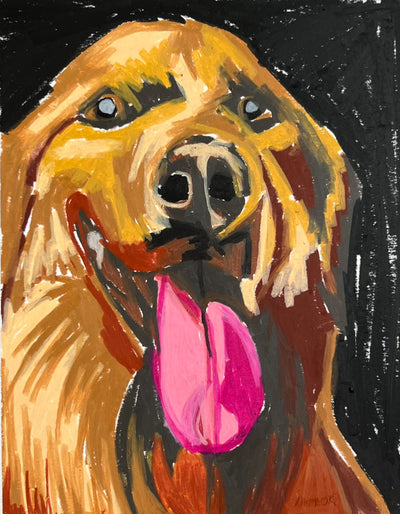 The Goldie - Art Prints by Vichy's Art - Resin Society