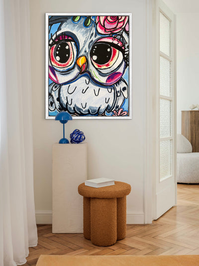 Lady Owl - Art Prints detail image - Resin Society