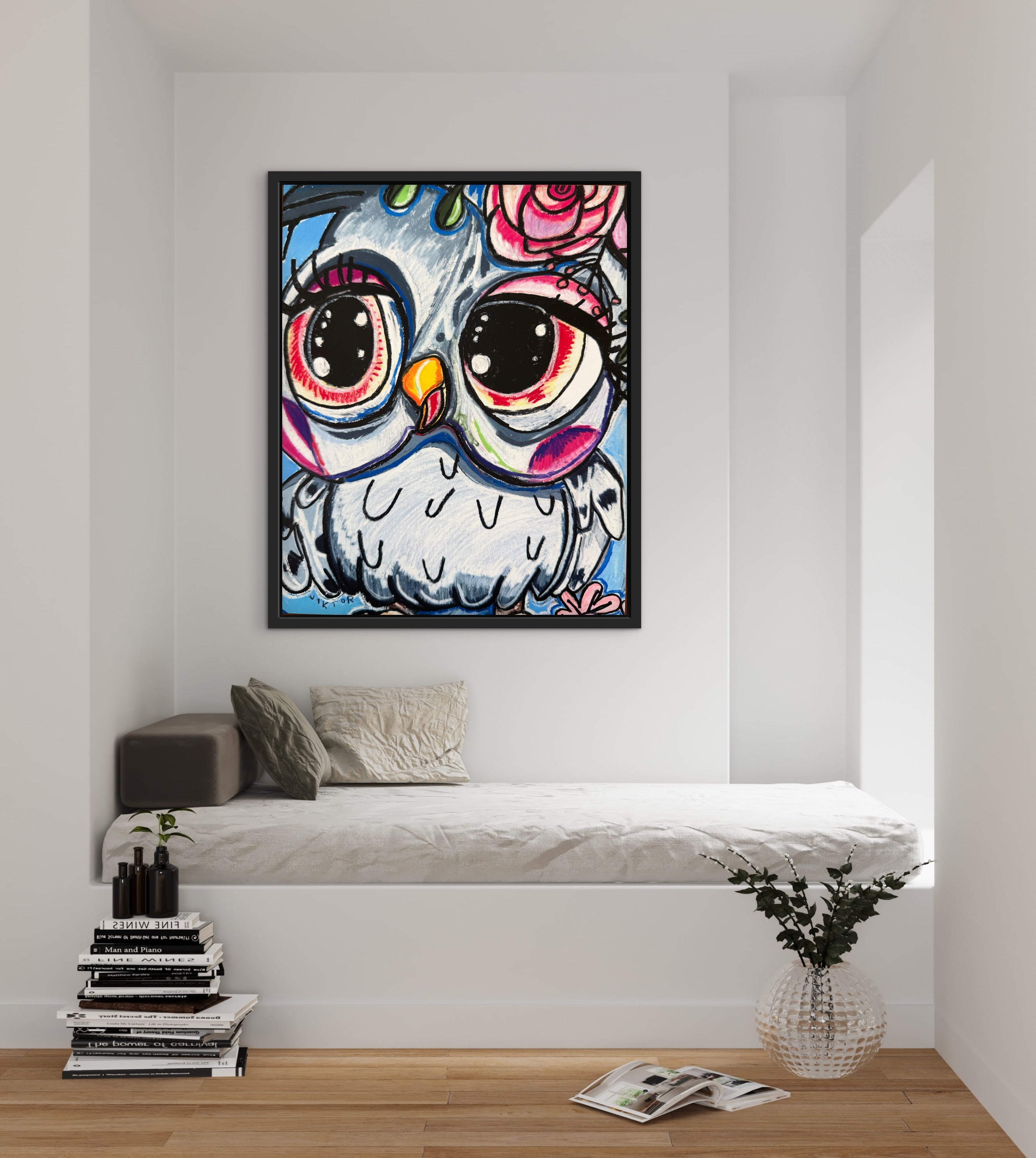 Lady Owl - Art Prints detail image - Resin Society