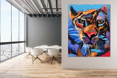 Colorful Tiger - Art Prints detail image - Resin Society