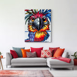 Crazy Parrot - Art Prints detail image - Resin Society
