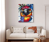 Crazy Parrot - Art Prints detail image - Resin Society