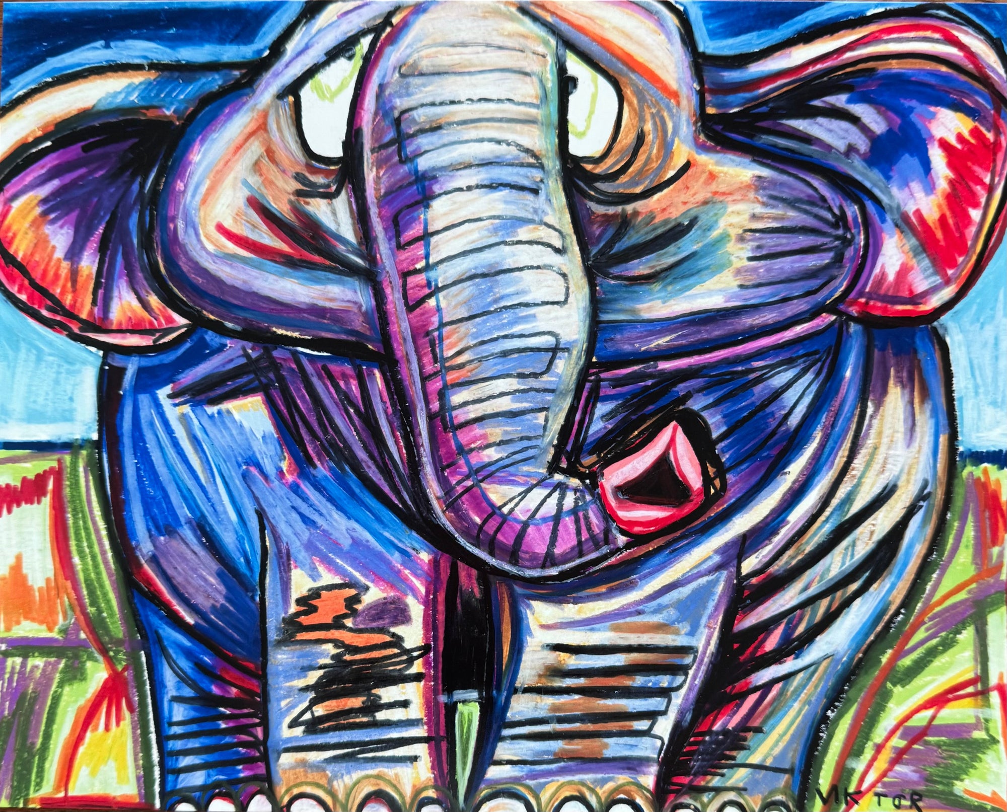 Fatty - Art Prints by Vichy's Art - Resin Society