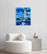 Sailing boat - Art Prints detail image - Resin Society