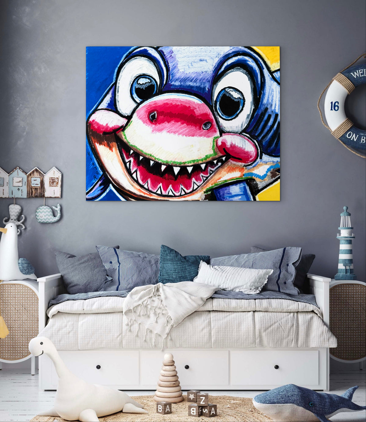 Friendly Smile - Art Prints detail image - Resin Society