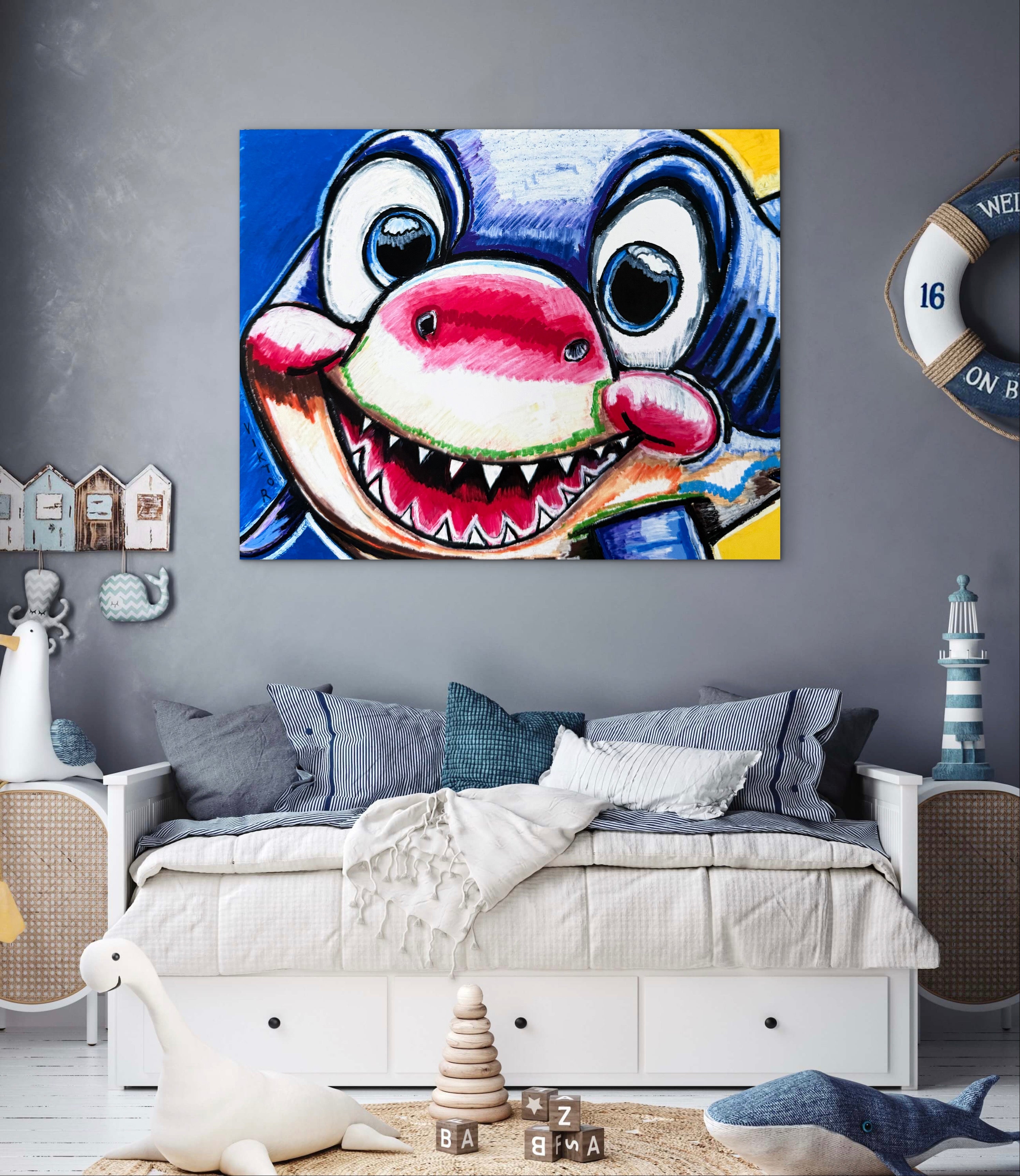 Friendly Smile - Art Prints detail image - Resin Society