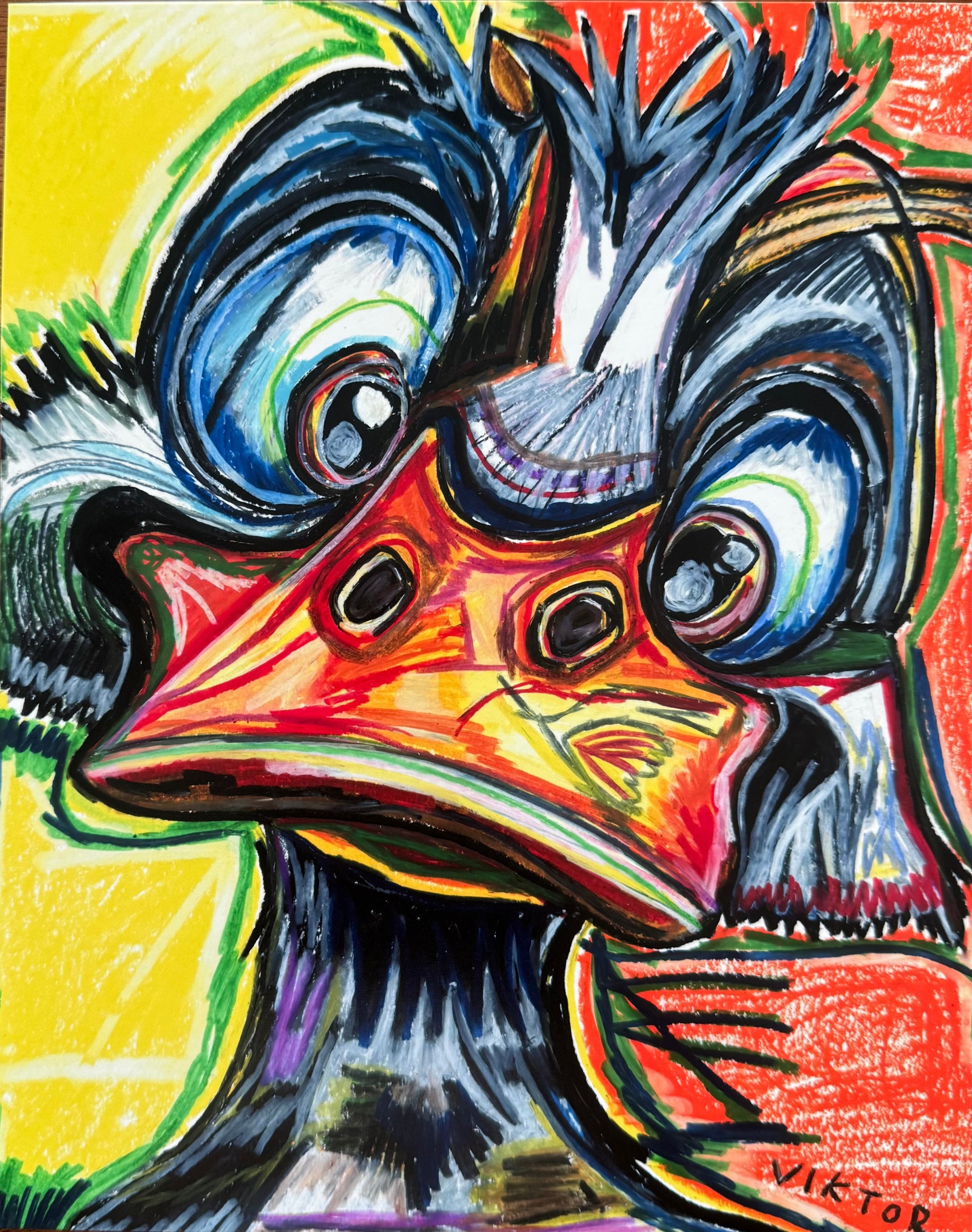 Quack Sparrow - Art Prints by Vichy's Art - Resin Society