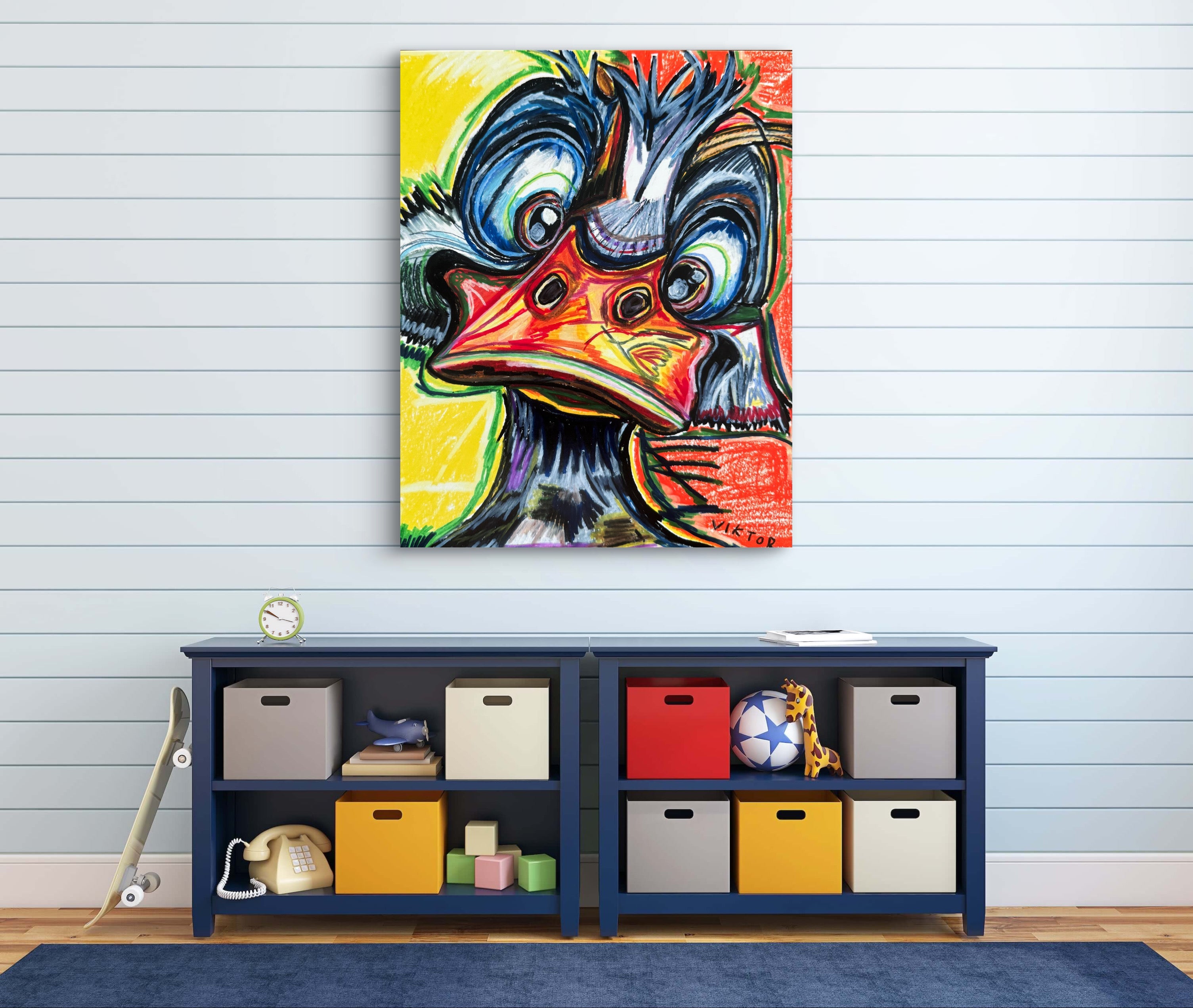 Quack Sparrow - Art Prints detail image - Resin Society